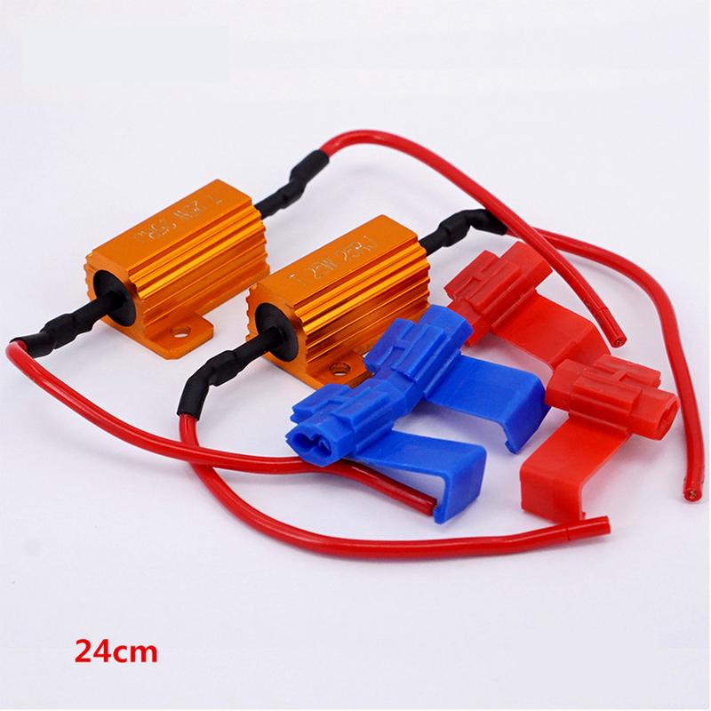 4PCS/set 25W 6ohm Load Resistor 12V Resistance for Car LED Flash Indicator Controller CANBUS Problem FREE SHIPPING Adebayor