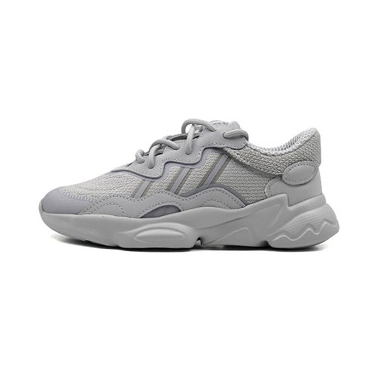Adidas Originals Ozweego Cushioning Durable Low-Top Kids Casual Shoes Kids sneaker Gray GX1645