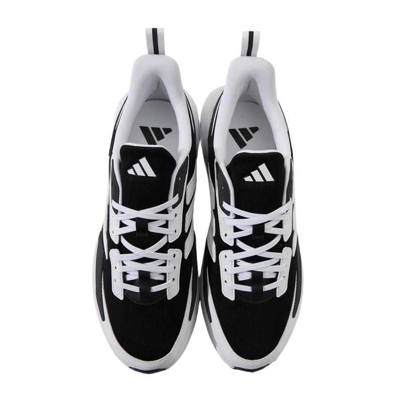 Adidas All Day Power 1.5 E Comfortable Versatile Low-Top Casual Running Shoes Unisex Sneakers Black White JP8449