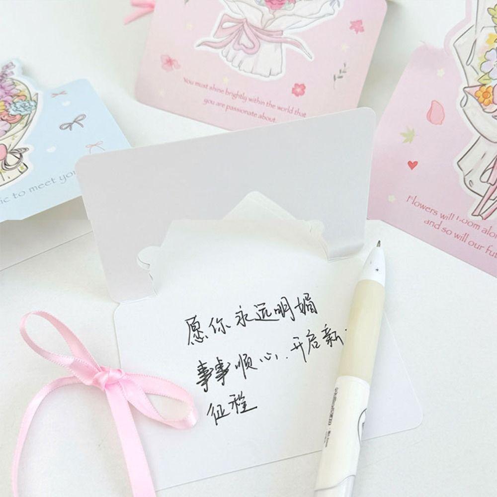 Romantic 3D Greeting Card Rose Pop Up Love Blessing Card with Envelope Valentine's Day Card Wife Girlfriend Gift