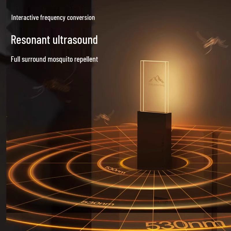 2025 Ultraschall-Insektenvertreiber für Innenräume mit intelligenter variabler Frequenz und Nachtlicht