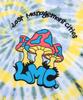 LMC Tie Dye Mushroom Long Slv Tee Yellow