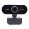 USB Plug-and-Play HD Webcam with Built-in Microphone for Video Conferencing