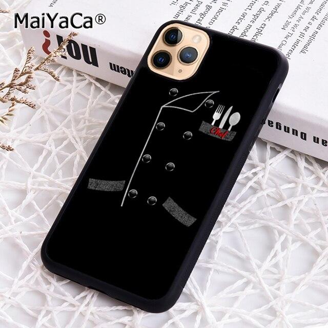 Husa de telefon Baking Cook Chef pentru iPhone 5s SE 6 7 8 plus X XR XS 11 12 13 14 pro max Samsung Galaxy S21 S22 shell