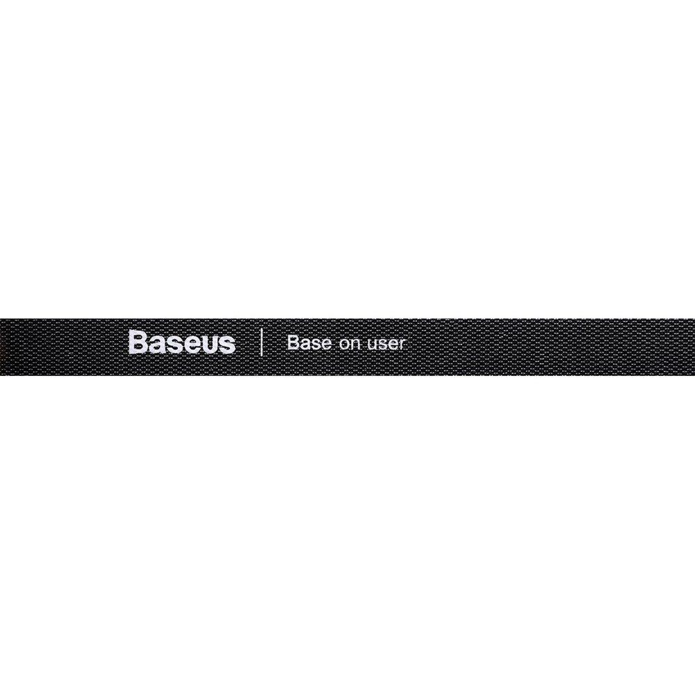 Cable organizer Velcro tape 3m black
