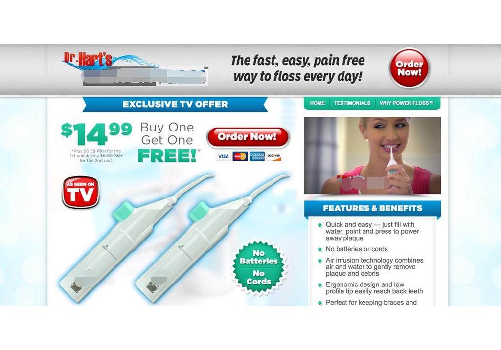 Portable High-Pressure Water Flosser for Home Teeth Cleaning
