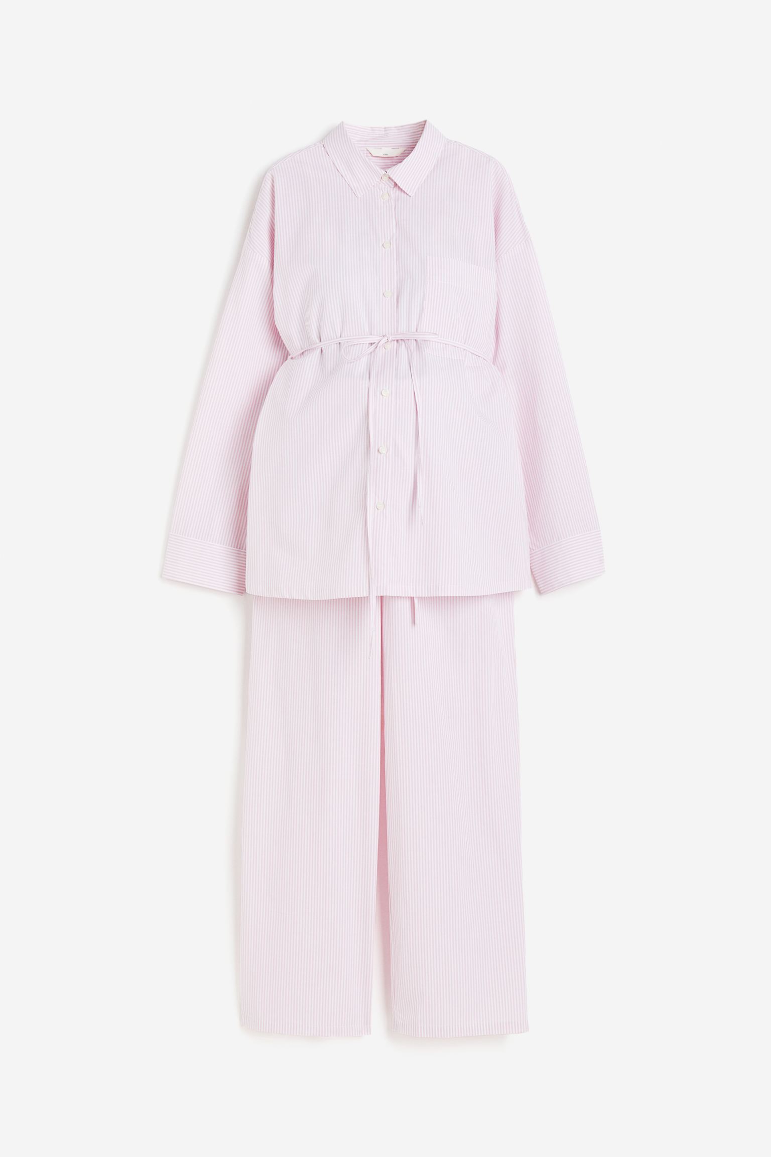 

МАМА Хлопковая пижама «До и после»