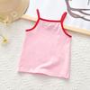 Children Summer Sleeveless T-shirt Outer Clothes Summer Girls Camisole Top Kids Girl Fruit Print Daily Homewear