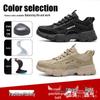 All-Season Steel Toe Cap Safety Shoes: Anti-Smash, Anti-Puncture, and Slip-Resistant Work Shoes for Comfortable Protection.