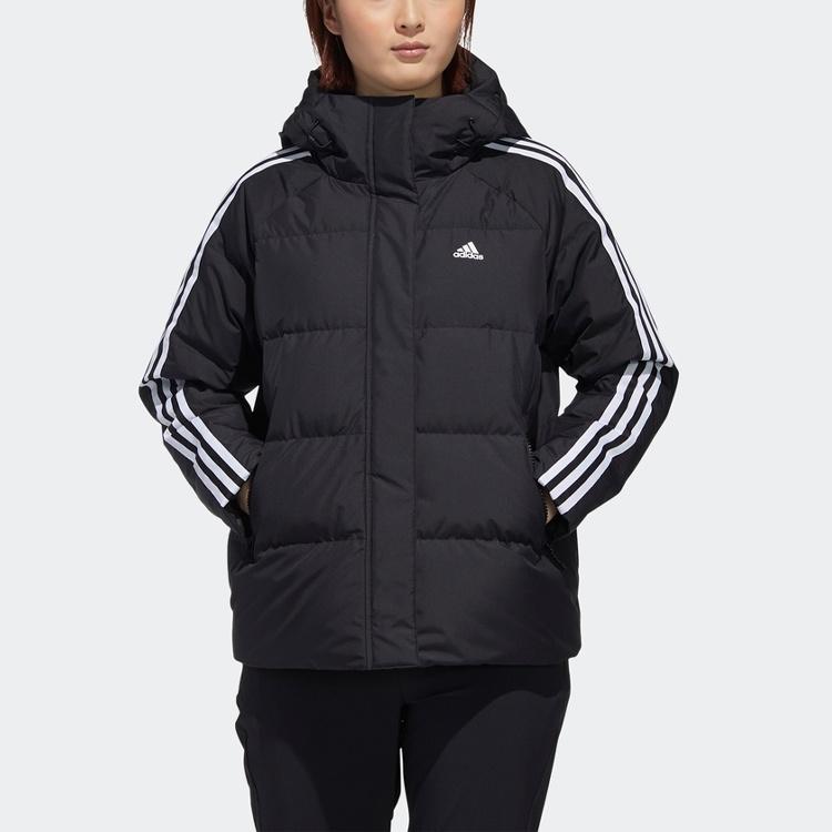 (WMNS) Adidas Puff Down Jackets 'Black' Women's GP5555