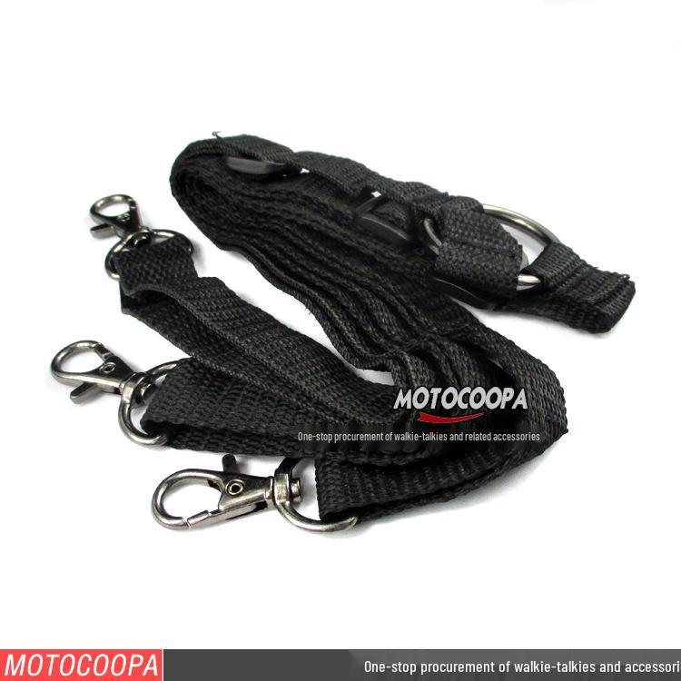 Walkie-Talkie Nylon Case with Three-Point Shoulder Strap - Medium, Large, Small - Fits CP1200/1660 Models