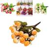 Elegant Artificial Flowers Tea Rose Buds For Wedding Bouquet And Bridal Decor