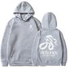 Soukromá hudba Vyšívaná mikina s kapucí Rocková kapela Deftones Mikina Unisex Streetwear Dlouhý rukáv Móda Pánské oblečení