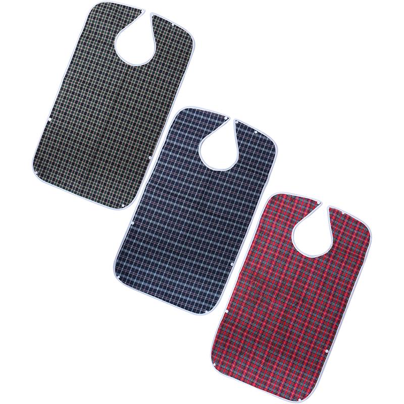 Waterproof Adult Bibs Elder Apron Bibs Adjustable Wearable Dinner Feeding Bib