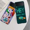 Cartoon Perry The Platypus Phone Case For Samsung Z Flip 7 6 5G Galaxy Z Flip 5 4 3 Black Hard Cell Cover Luxury PC Shell Coque