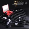 DUcare 27Pcs Makeup Brushes Women Professional Cosmetics Blush Foundation Eyeshadow Eyelash Beauty Make Up Tool Set with Gift