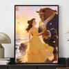 Disney Beauty and the Beast diamond painting handmade diy5D mosaic art kit home decoration gift