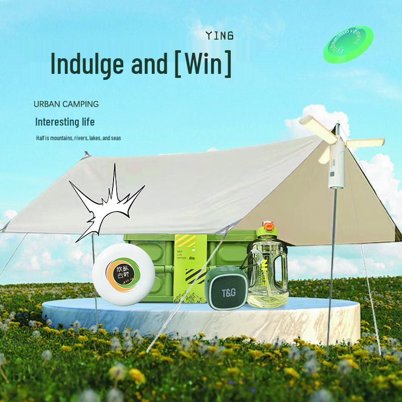 Outdoor 5-Piece Camping Cookware Set 40cm*24cm