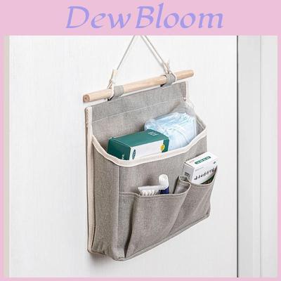 Wall Mount Storage Bag For Bedroom Organizer With Large Capacity For Dorm Room And Closet Use