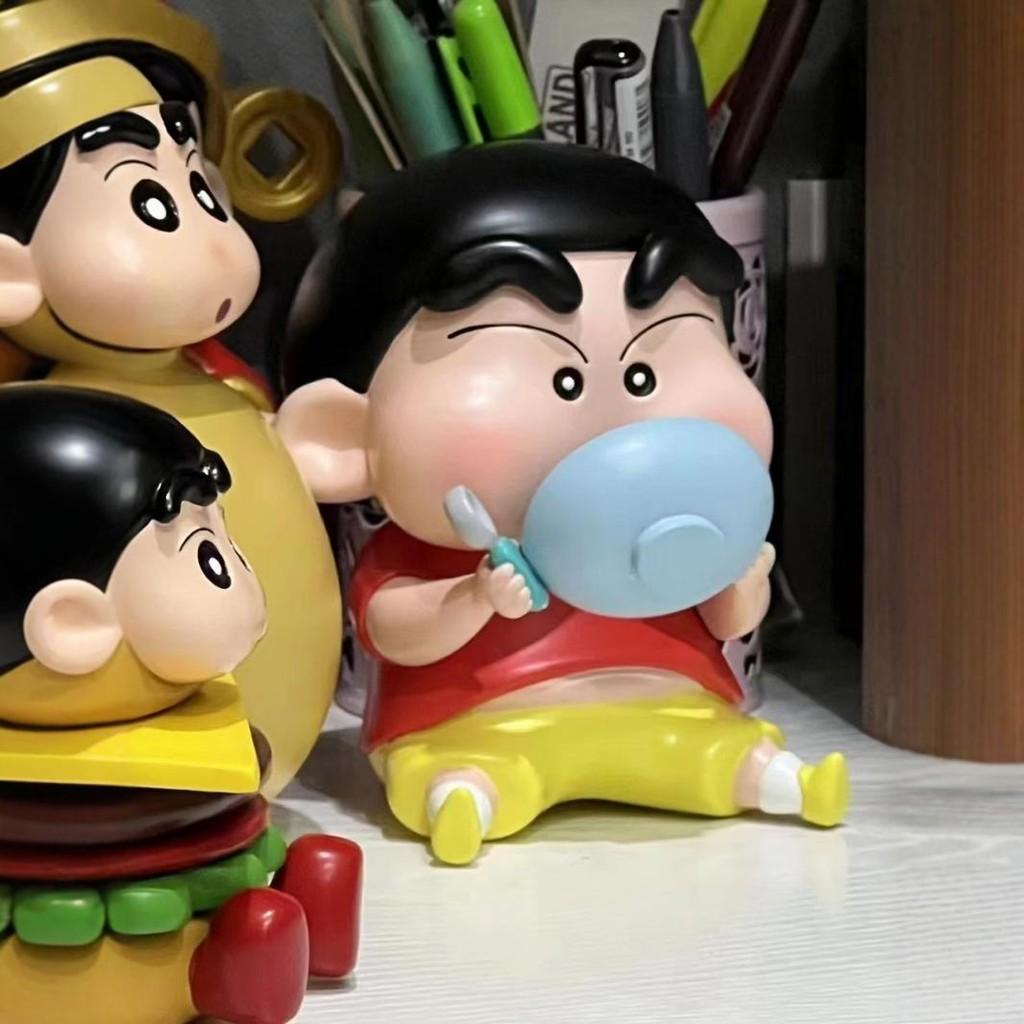 Adorable Crayon Shin-chan Action Figure Cute Pvc Desktop Model For Collectors