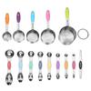 430 Stainless Steel Multi-Function Measuring Spoons and Cups Set for Baking, Coffee, and Seasoning