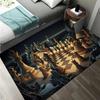 Intelligence Game Chess Inspired Decor Carpet Rug King Queen Rook Bishop Knight Pawn Cozy Living Room Floor Mat Area Rug