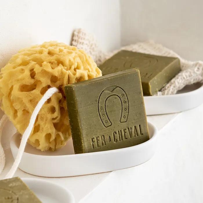 Olivenscheiben Seife