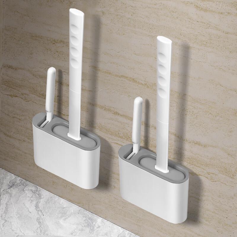 Xihe Wall-Mounted Toilet Brush Set