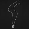 Hip Hop Poker  Stainless Steel Long Chains Teens Friendship  Gifts Lucky Ace of Spades Pendant Necklace for Men