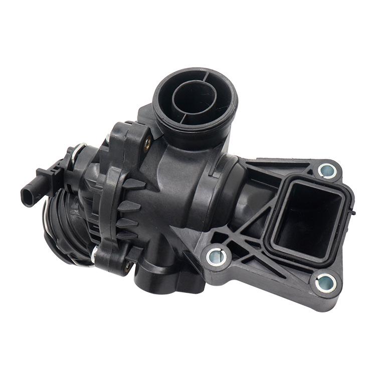 Mercedes-Benz M276 Coolant Thermostat Assembly with Sensor - High Temperature Resistant