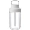 Kinto Too Go Bottle 360ml White with Straw Lightweight Water Bottle Dishwasher Safe Double Structure 20061
