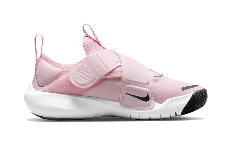 Nike Flex Advance Cómodas Antideslizantes Amortiguación Resistentes a la Abrasión Caña Baja Zapatillas de Running para Niños Rosa CZ0186-600