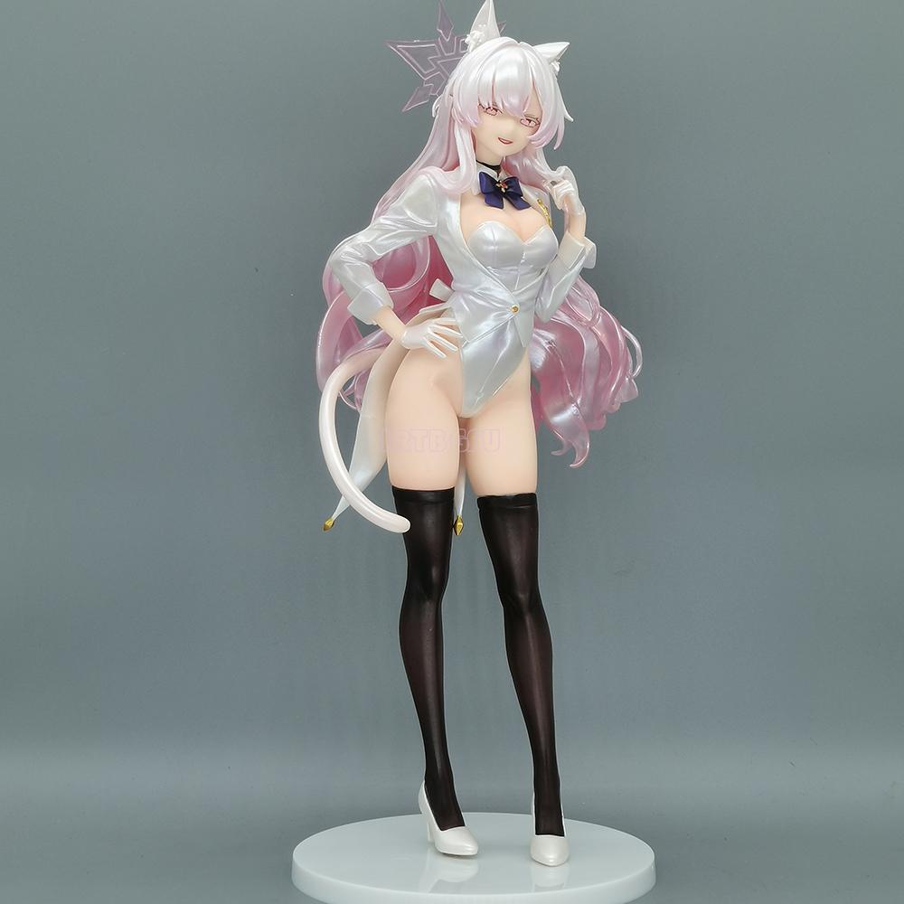 Clear Crystal Blue Archive Girl Toy Anime PVC Figure Toy Adult Collectible Model Doll