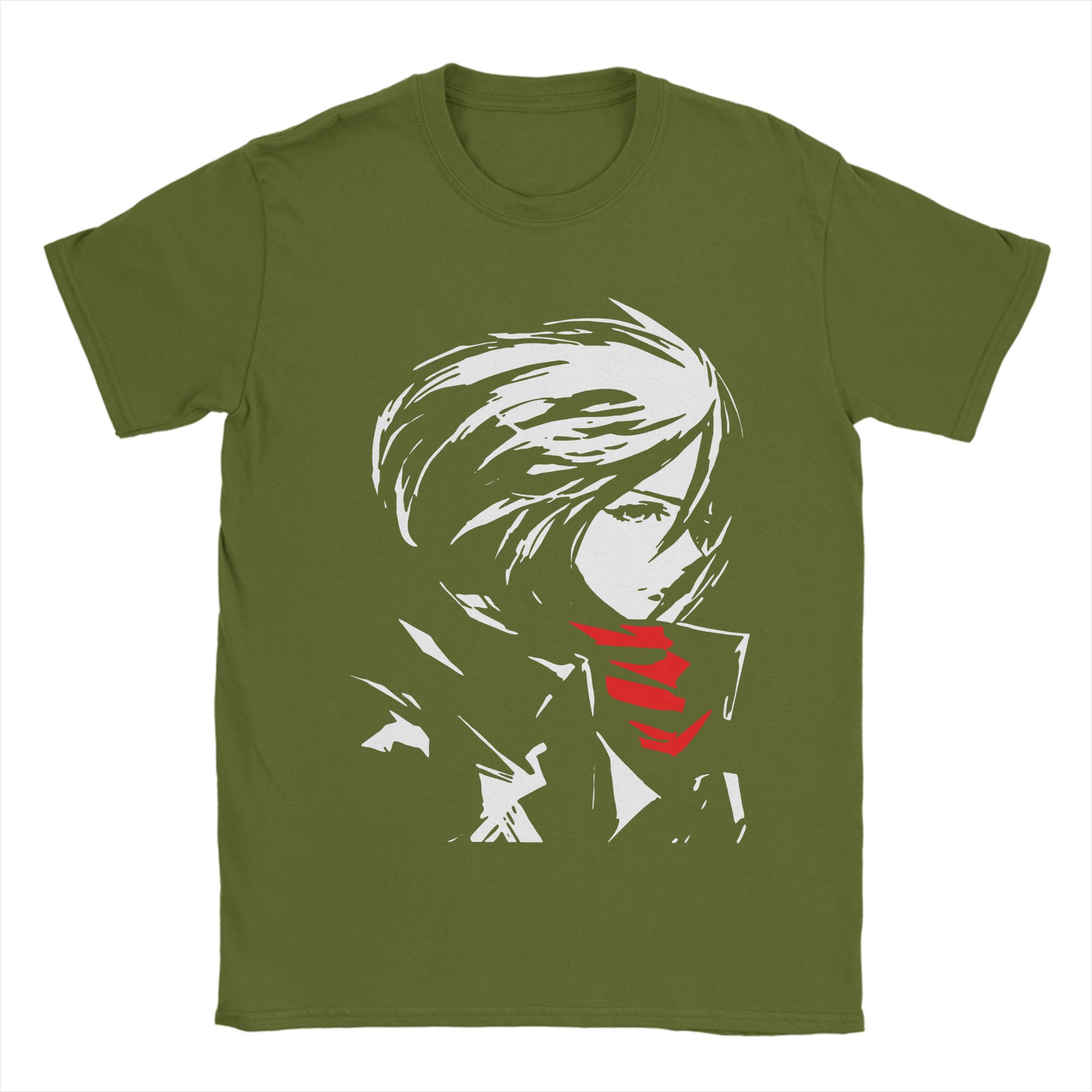 

Ackerman Attack on Titan T-Shirt Men Shingeki no Kyojin Vintage Pure Cotton Tees Crew Neck Short Sleeve T Shirt Gift Idea Tops 4XL