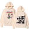 Rapper Bad Bunny Debi Tirar Mas Fotos DTMF Print Hoodie Mannen Vrouwen Mode Sweatshirts Losse Casual Oversized Cadeaus