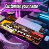 Custom Name Personalized Five Nights At Freddy's Pattern Mousepad, Laptop PC Desk Mat, Decorative Desk Mat for Home Keyboard Pad Gift