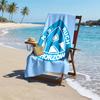 Chorzw Fashion Beach Towel: Ideal for Summer Adventures Soft, absorbent and quick drying suitable for swimming and bathing