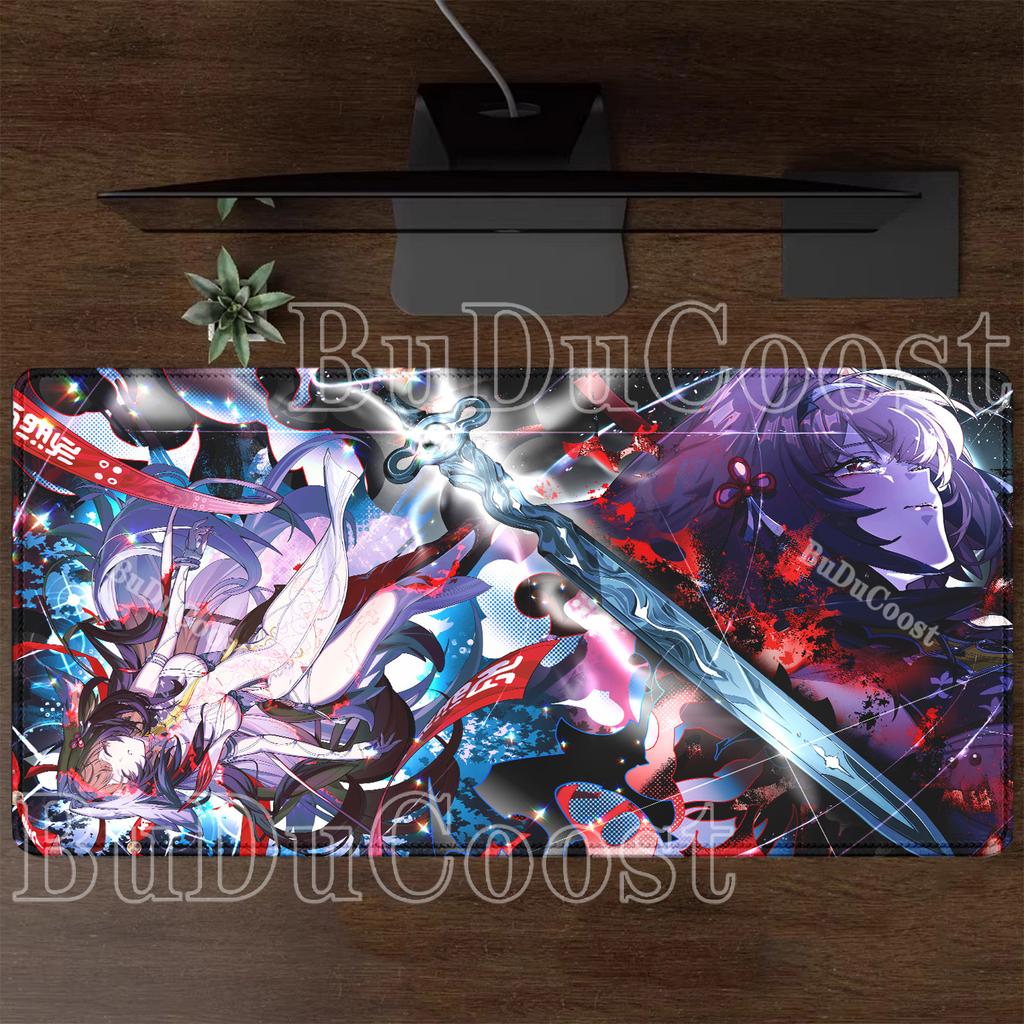 New Character Sexy Ye Shunguang Mouse Pad Anime Girl Zenless Zone Zero ZZZ Gaming Nonslip Base Mousepad Office Keyboard Desk Mat