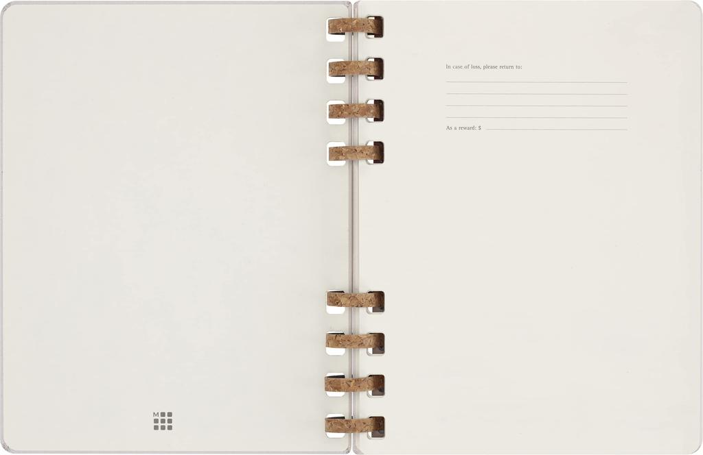 Moleskine Undated Spiral Life Planner Hardcover XL Size wide x Crushed Grape DHUNDSPD2312MWH4 (20.4cm 25.2cm long)