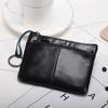 Women's Genuine Leather Retro Coin Purse - Mini Short Wallet & Portable Coin Bag