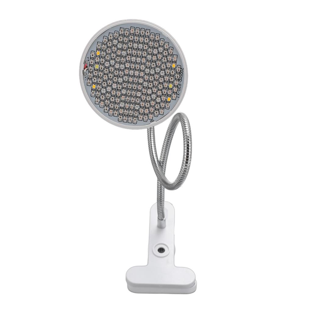 Grow Light LED Plant Light 8W Full Spectrum Desk Clip   Gooseneck E27 Socket Growing Lamp  for Indoor