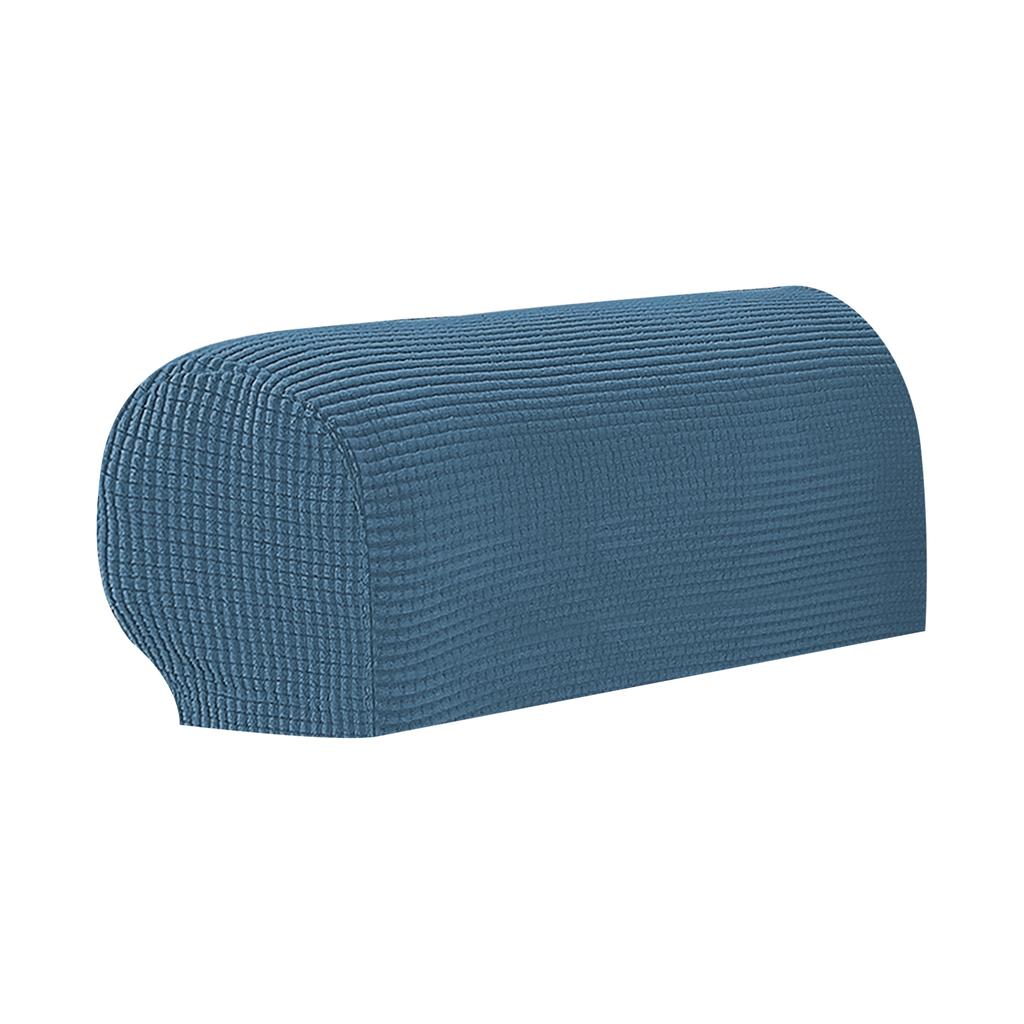 Stretch Fabric Sofa Armrest Covers 2 Pack Elastic Slipcover for Protecting Furniture from Dirt and Wear Durable Material