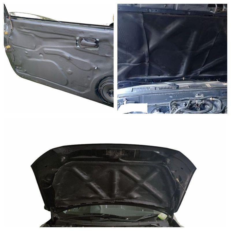 100/150/200/300cmx50cm Car Sound Proofing Deadening 3/6/10mm Car Truck Anti-noise Sound Insulation Cotton Heat Closed Cell Foam