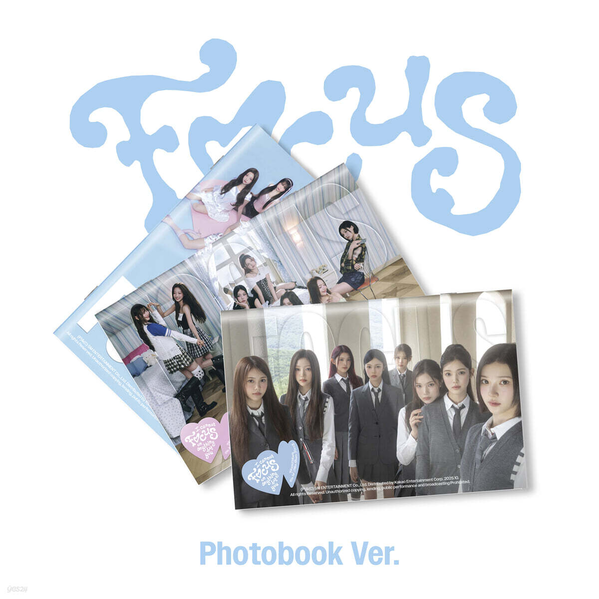 Hearts2Hearts - 1st Mini Album : FOCUS [Photobook Ver.]