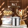 316L Stainless Steel Baby Milk Pot with Steamer