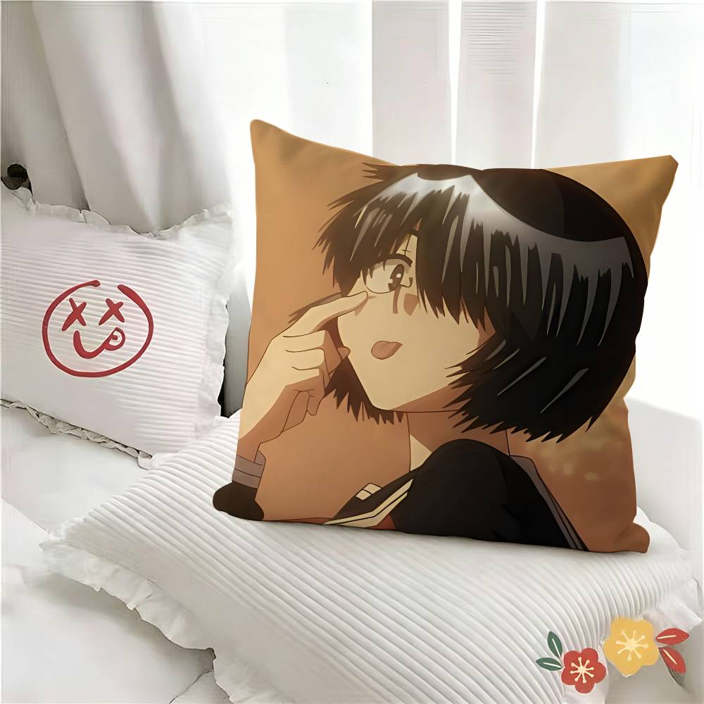 1pc Nazo No Kanojo X Pillow Case Fashion Square Pillowcase Bedroom Sofa Room Ins Decoration Leisure