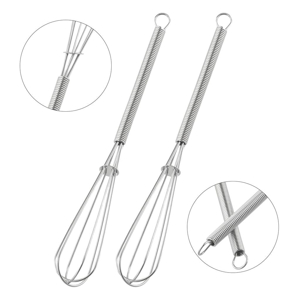 Whisks Beat 180*25mm Kitchen Convenience Rustproof Small Stainless Steel
