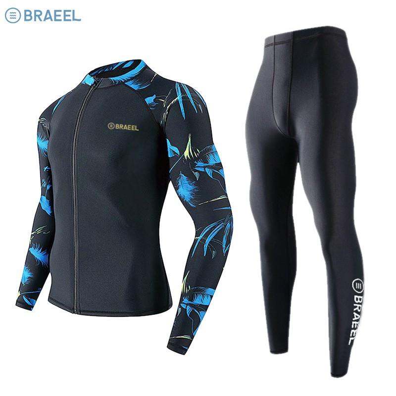 UV Protection Rash Guard Set Men