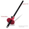 Wheel Marking Gauge - Aluminum Alloy Parallel Line Drawing Tool Woodworking Marking Scriber Ruler With Graduated Dual Scale