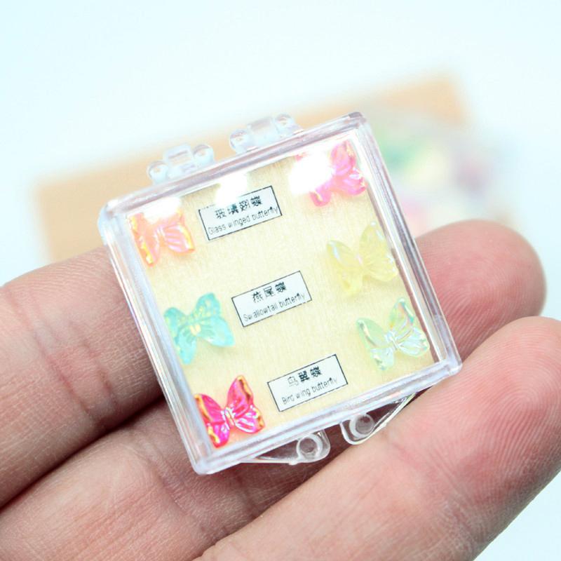 1/12 Dollhouse Simulated Butterfly Specimen Box Dollhouse Miniature Home Decoration Dolls House Accessories For Children Toys